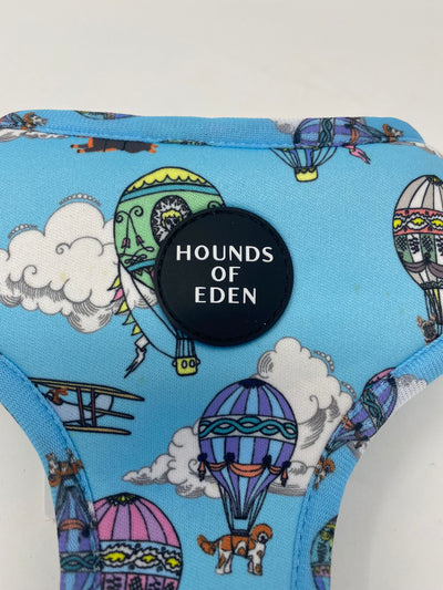 Outlet - LARGE 'UP, PUPILOT UP!' - HOT AIR BALLOON + PLANE DOG HARNESS - 0070