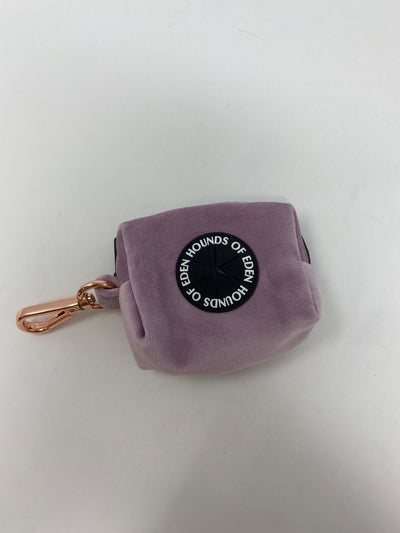 Outlet - LILAC DREAMS - LILAC VELVET POOP BAG/TREAT HODLER - 0022