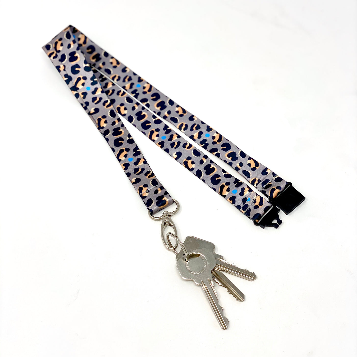 'Steel Leopard' Eco Lanyard