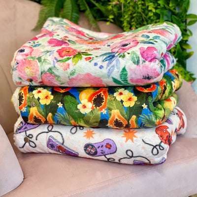 OUTLET - Ziggy's Secret Garden Dog Snuggle Blanket