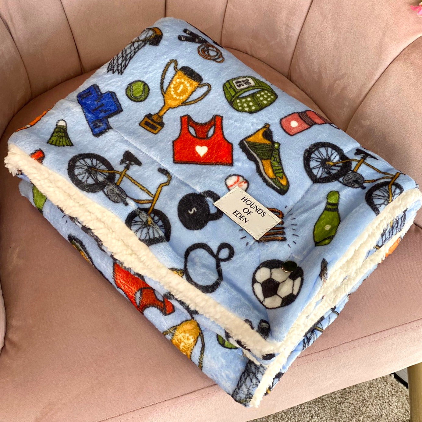 Pupthletics Dog Snuggle Blanket