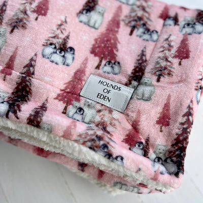 Arctic Wonderland Snuggle Blanket- No Poppers