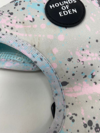 Outlet - SMALL 'PASTEL PAWCASSO'- DOG HARNESS - 0016
