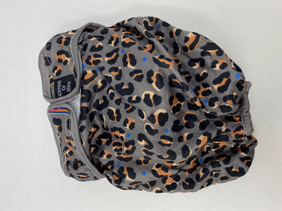 Outlet - LARGE 'STEEL LEOPARD' - DOG SEASON HYGIENE PANTIES - 0054