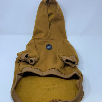 OUTLET-XL BROWN DOG HOODIE-0161