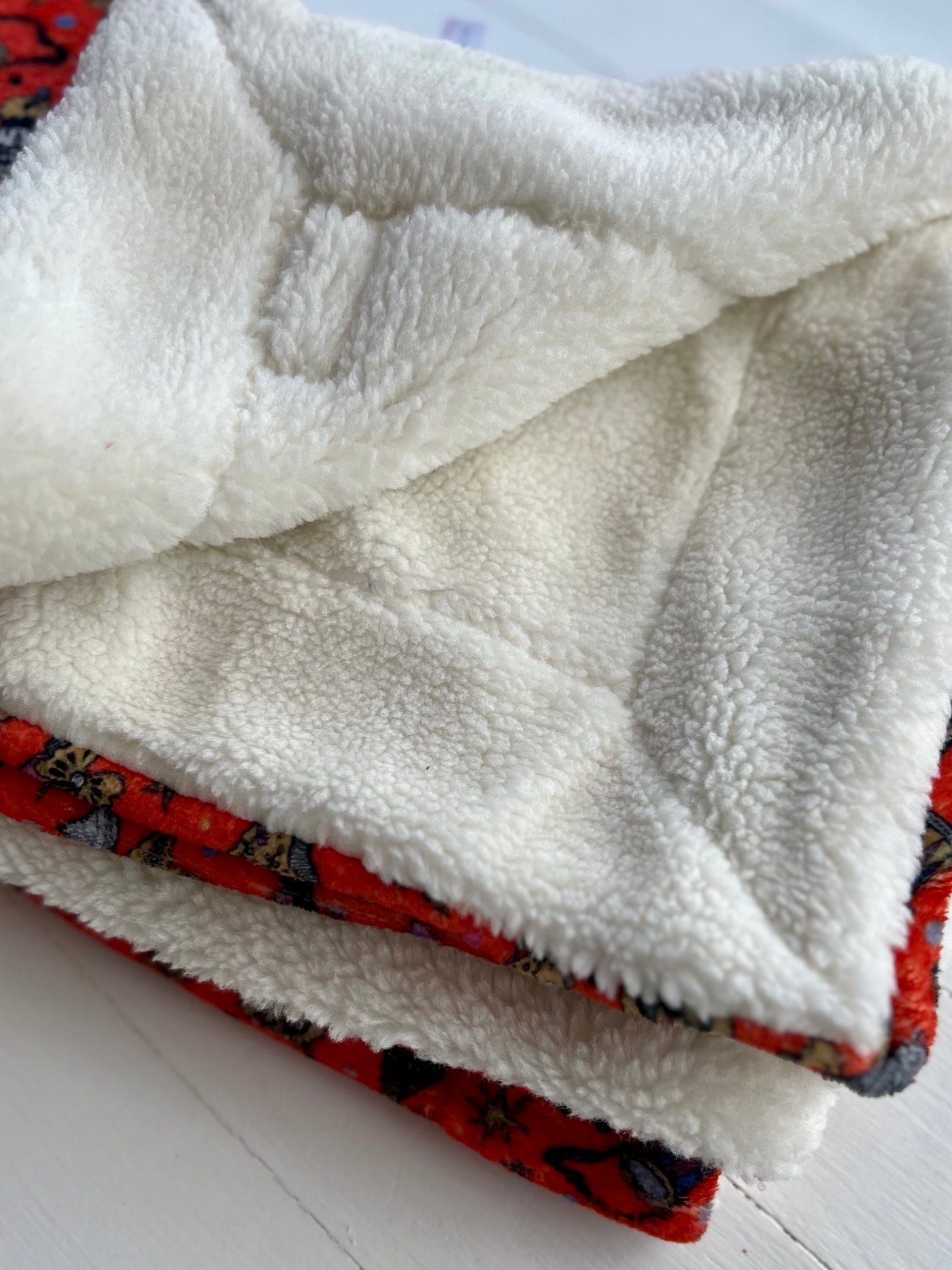 Foxy Nutcracker Snuggle Blanket- No Poppers