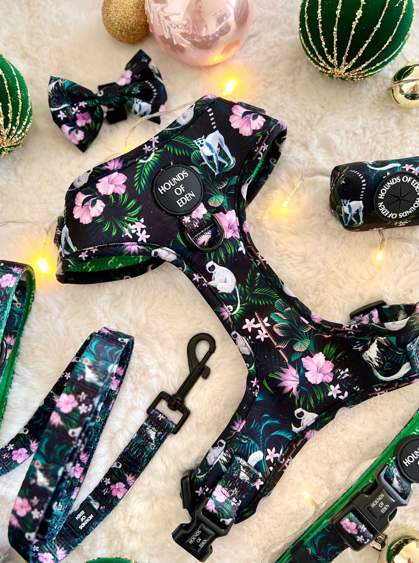 Midnight Madagascar Design Dog Lead
