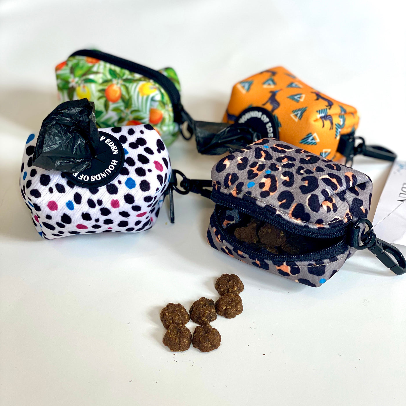'Sqeeze Me' - Citrus Poop/Treat Bag Holder