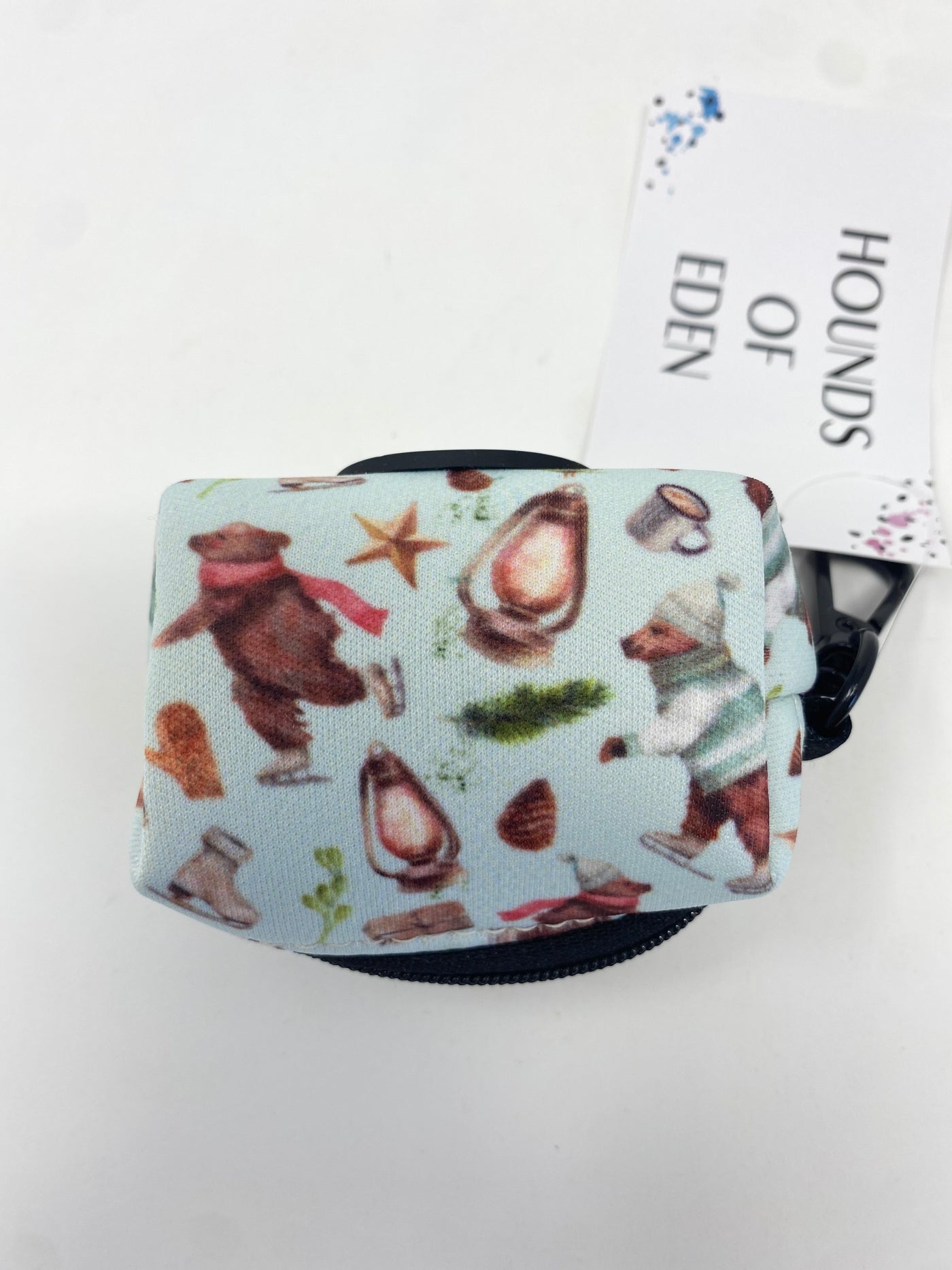 Outlet - Teddy it's Cold Outside Poop Bag Holder - 0038