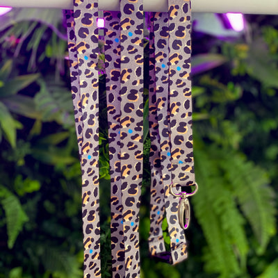 'Steel Leopard' Eco Lanyard