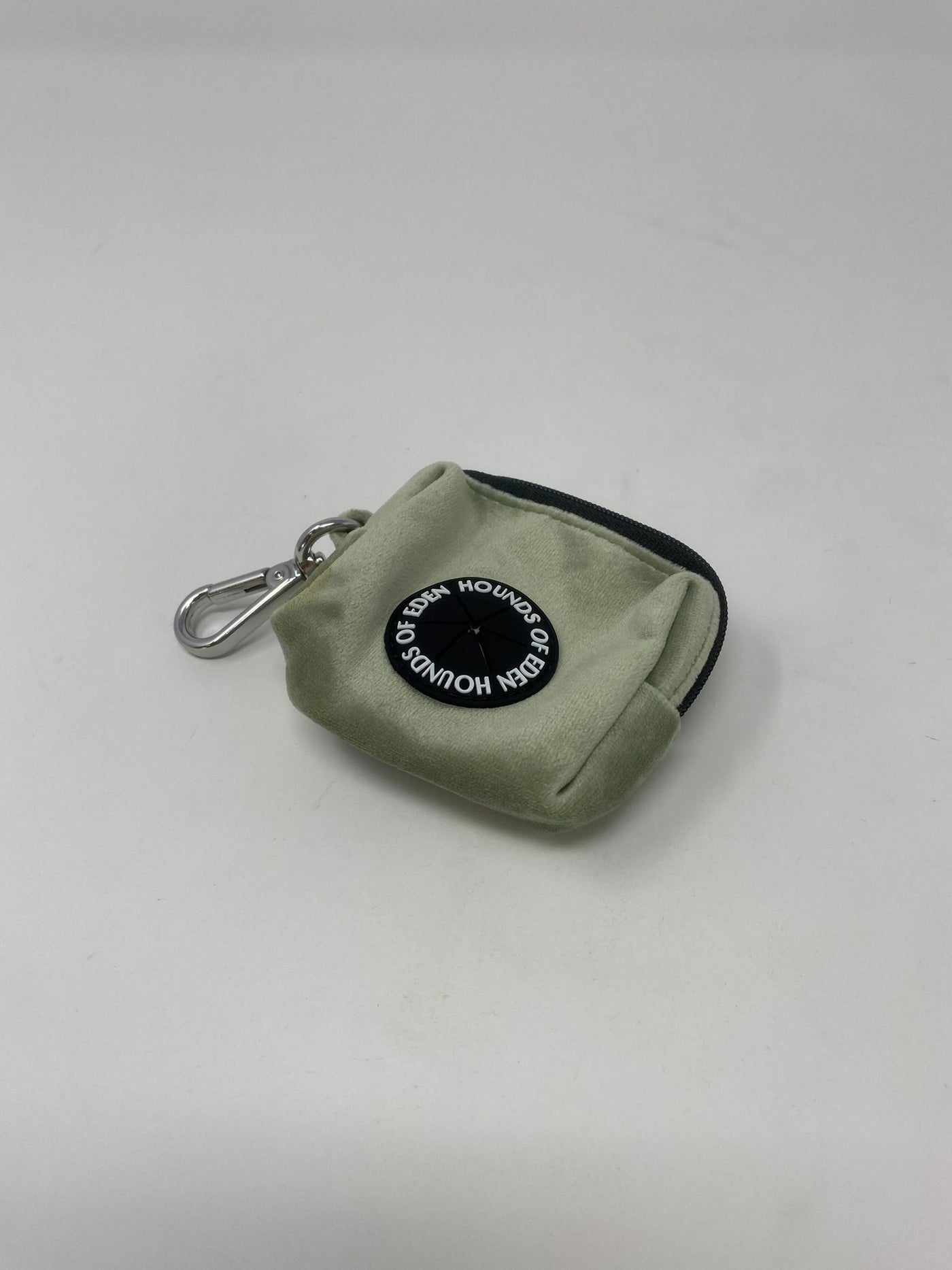 Outlet - SAGE MIST - VELVET POOP BAG/TREAT HOLDER - 0015