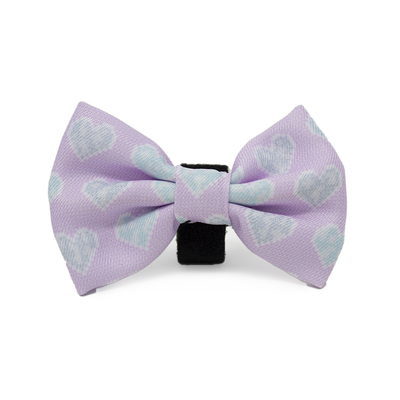 Don’t Go Barking My Heart - Pink and Teal Hearts Dog Harness