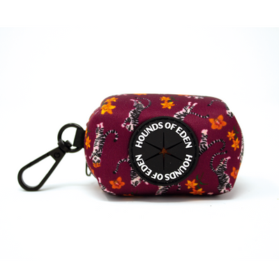 'Tiger Lily' - Magenta Pink Tiger Pattern Dog Collar